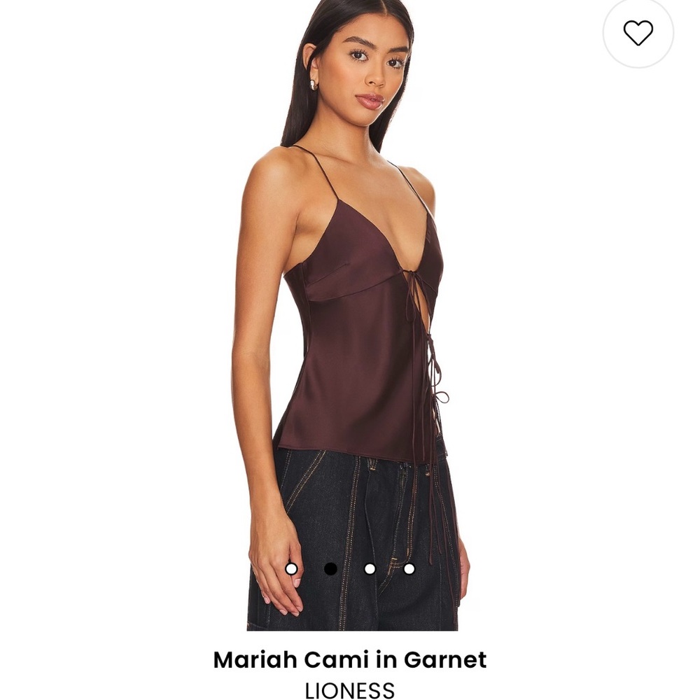 Lioness Mariah Cami in Garnet size xxs NWT